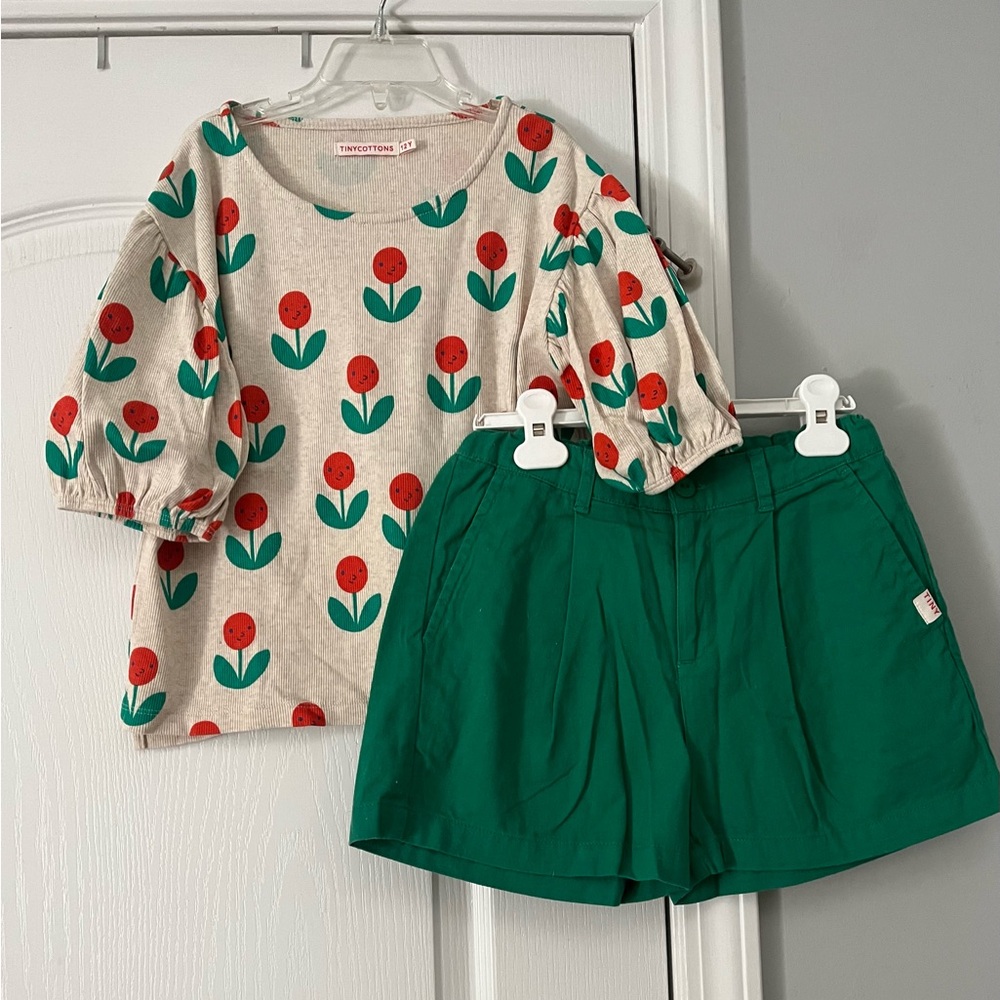 Tinycottons Top plus Shorts